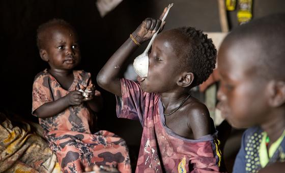 Violência coloca mais de 450 mil crianças em risco de desnutrição no Sudão do Sul
